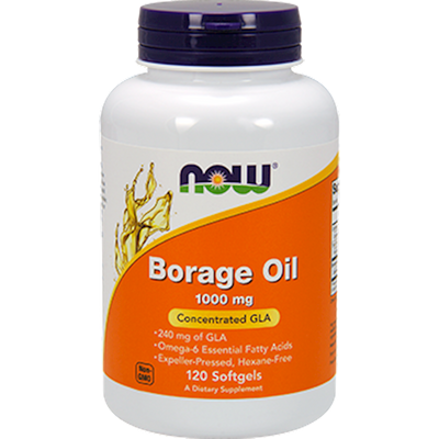 Borage Oil 1000 mg  Curated Wellness