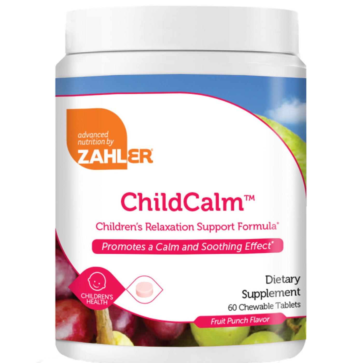 ChildCalm 60 chew tabs Curated Wellness
