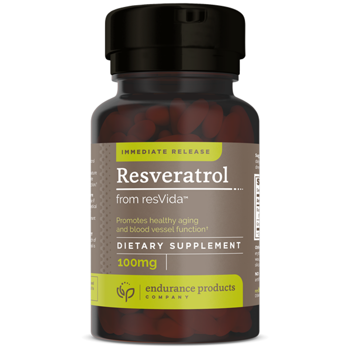 IR Resveratrol 100 mg  Curated Wellness