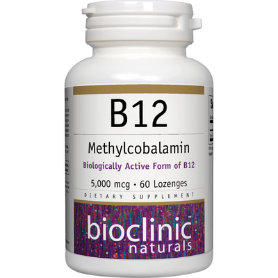 B12 Methylcobalamin 5000 mcg  Curated Wellness