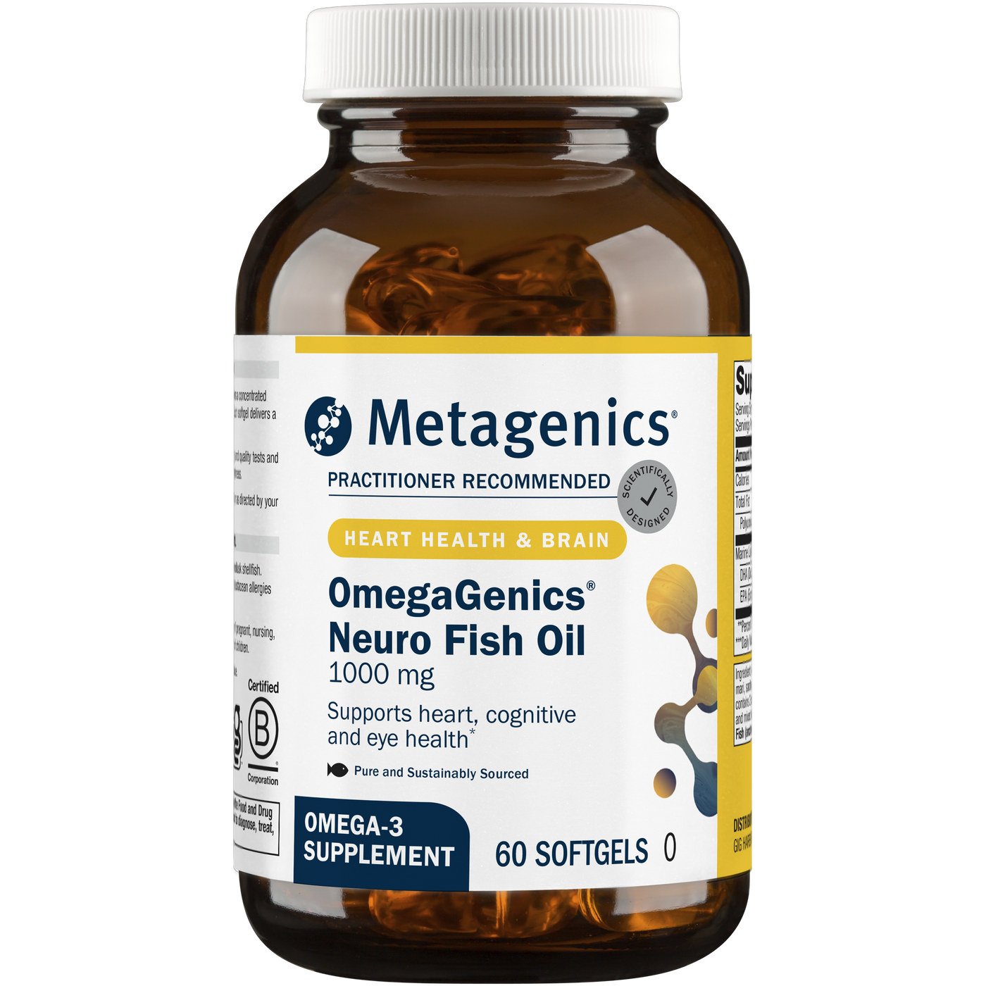 OmegaGenics Neuro 1000  Curated Wellness