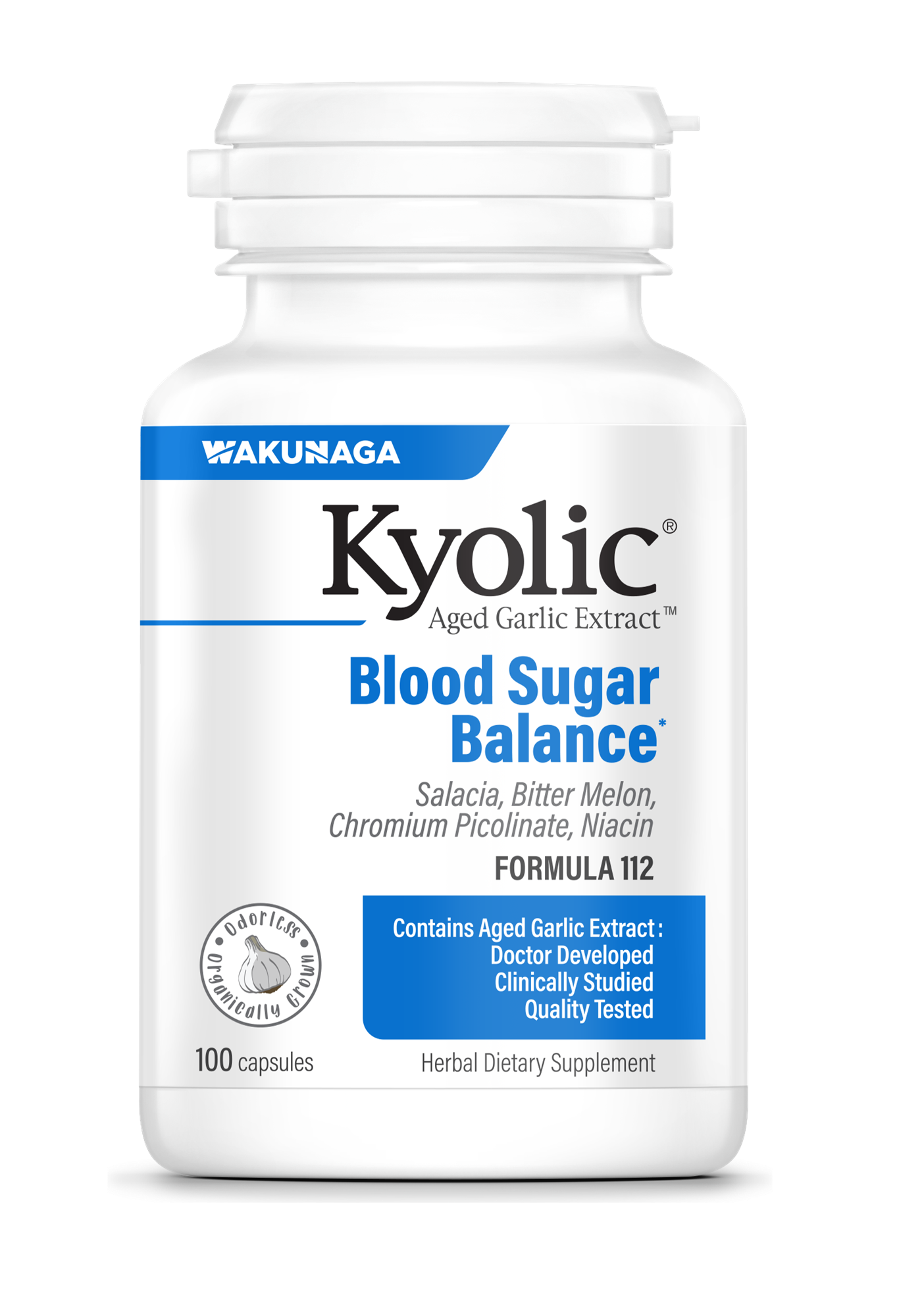 Kyolic Blood Sugar Balance 112  Curated Wellness