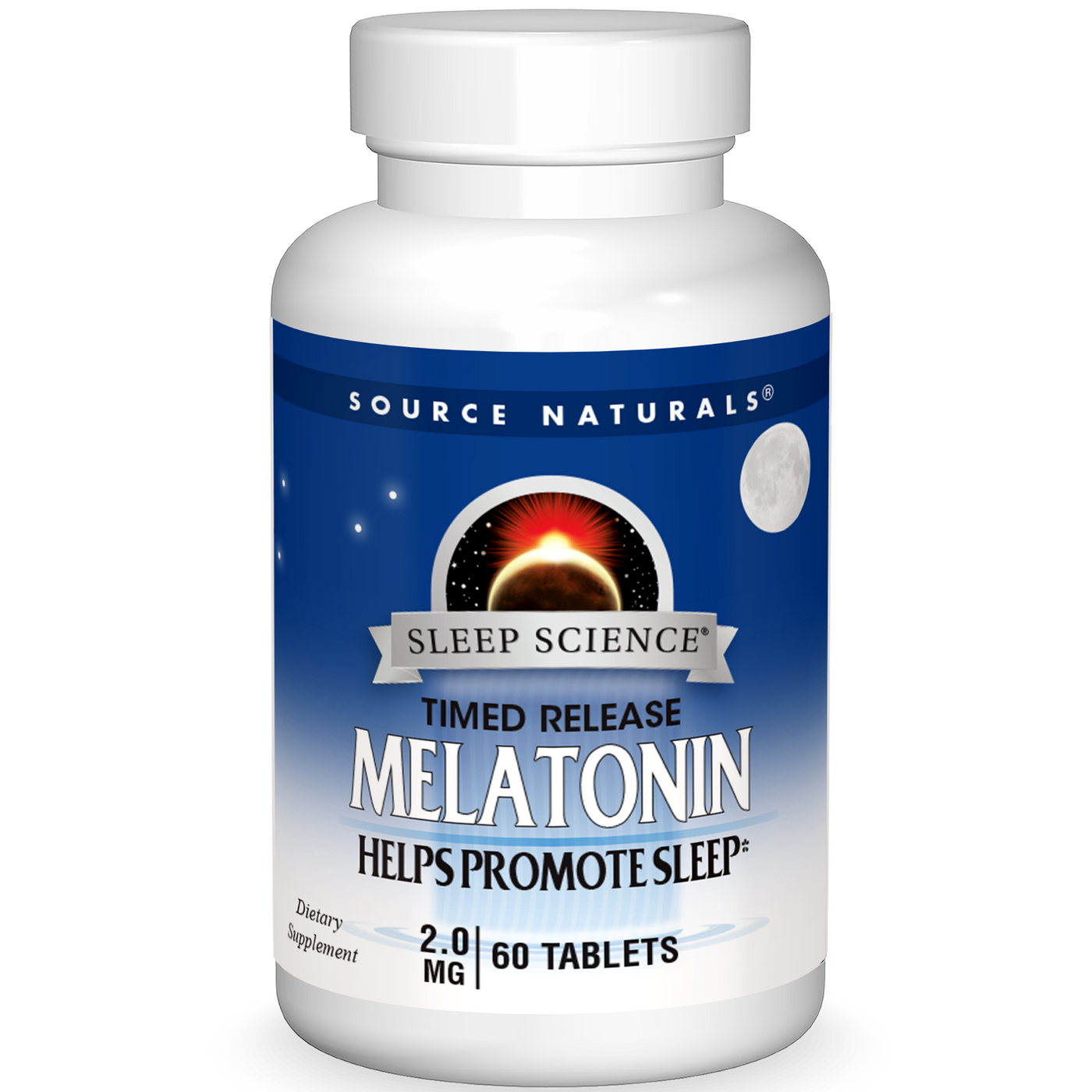 Melatonin Timed-Release 2 mg  Curated Wellness