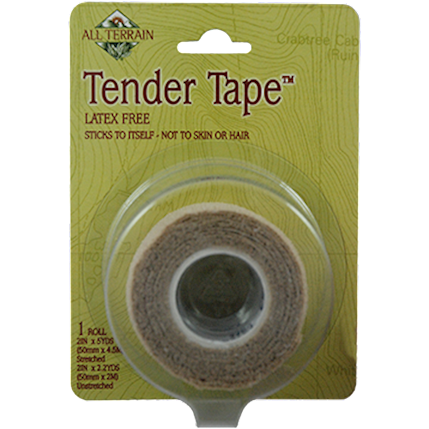 Tender Tape 2" 5 yds Curated Wellness