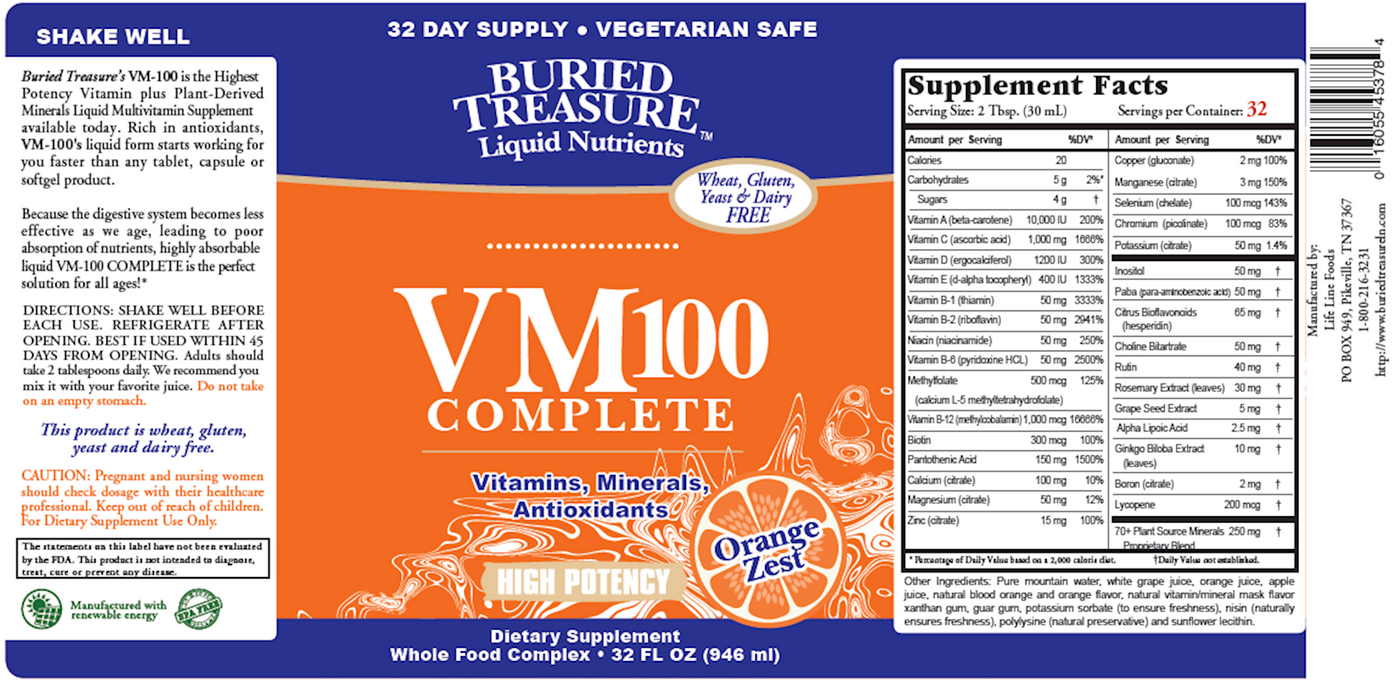 VM 100 Complete 32 fl oz Curated Wellness