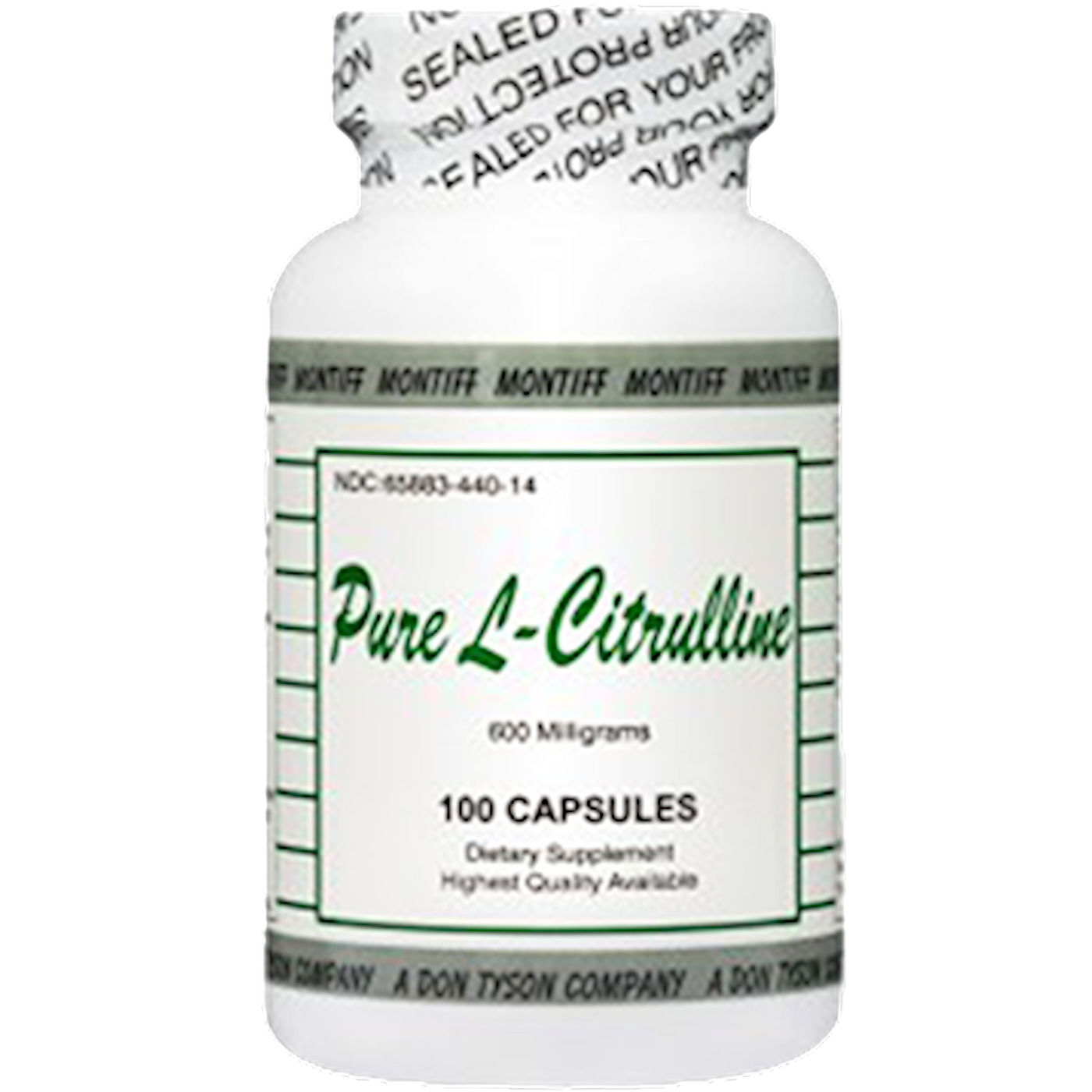 Pure L-Citrulline 600 mg  Curated Wellness