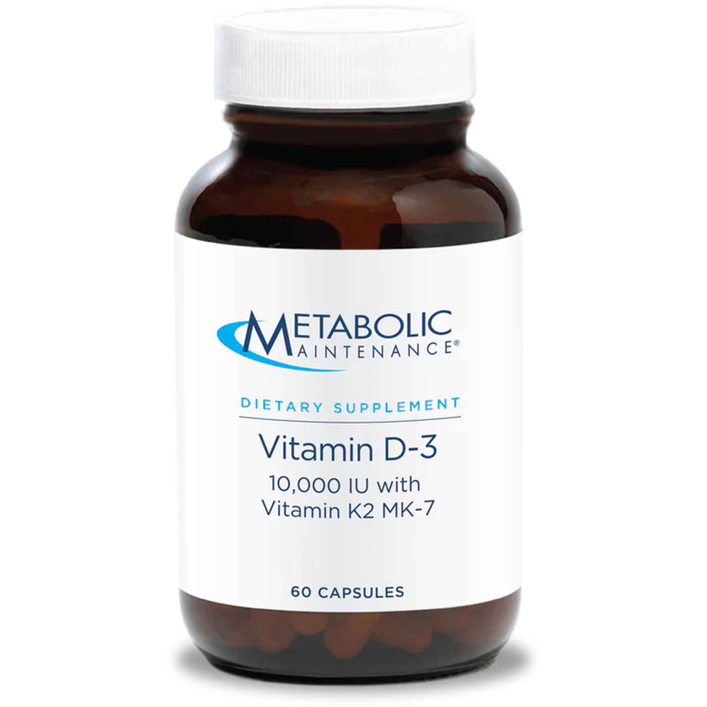 Vitamin D3 with Vitamin K2 60 vcaps Curated Wellness