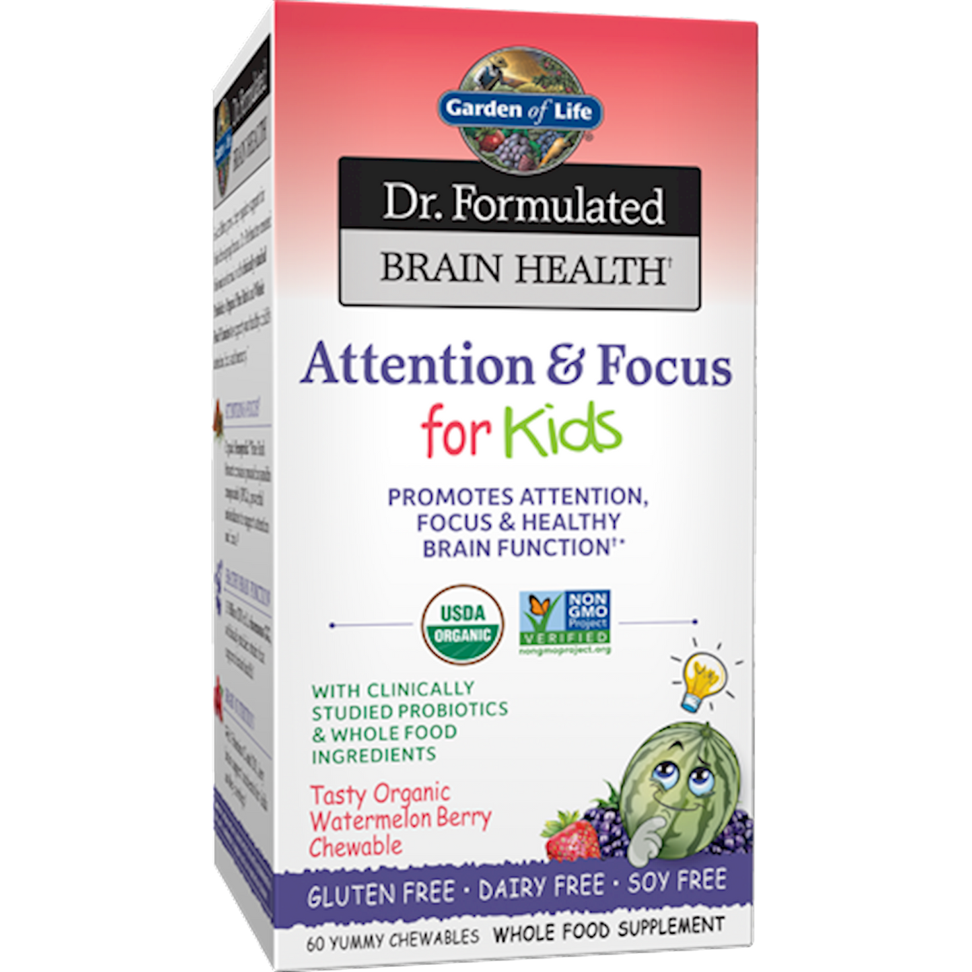 Dr. Formulated Attention Kids 60 tabs Curated Wellness