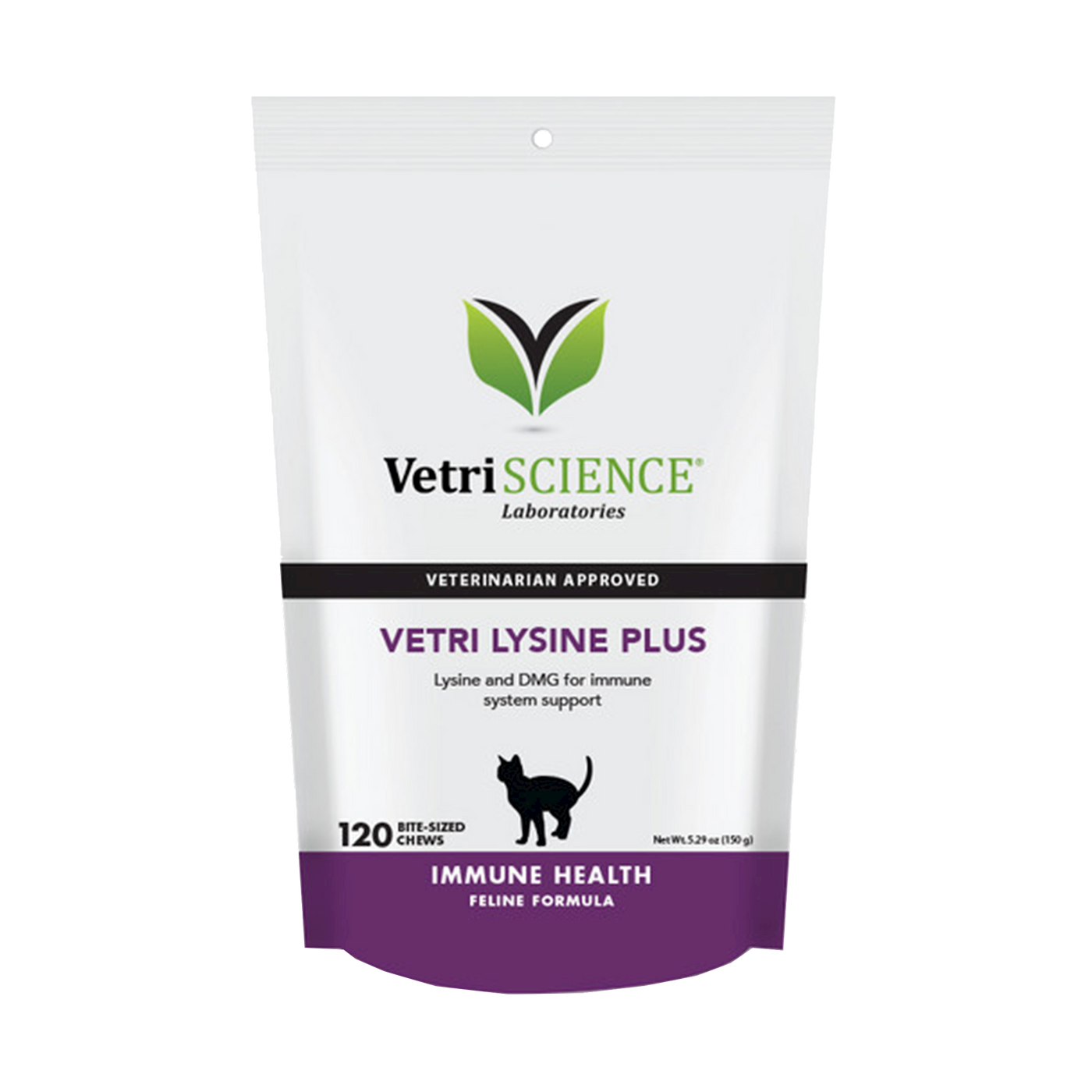 Vetri-Lysine Plus Chicken Liver 120 chew Curated Wellness