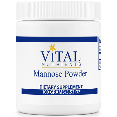 Mannose Powder 100 gms/3.53 oz Curated Wellness