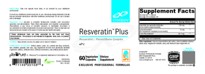 Resveratin Plus 60 Capsules Curated Wellness