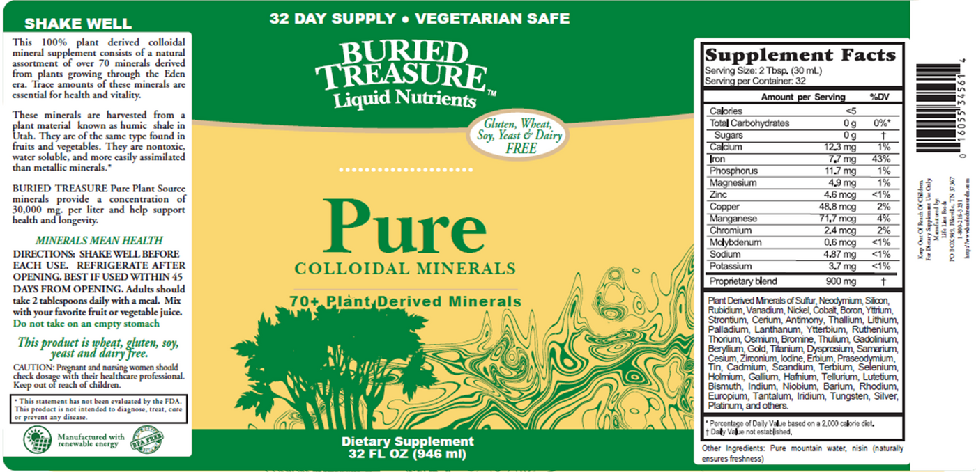 Pure Minerals 32 fl oz Curated Wellness