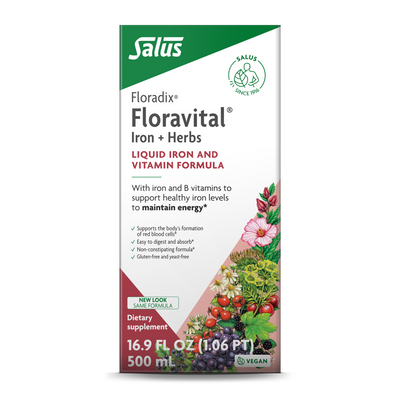 Floravital Iron Herbs Yeast-Free  Curated Wellness