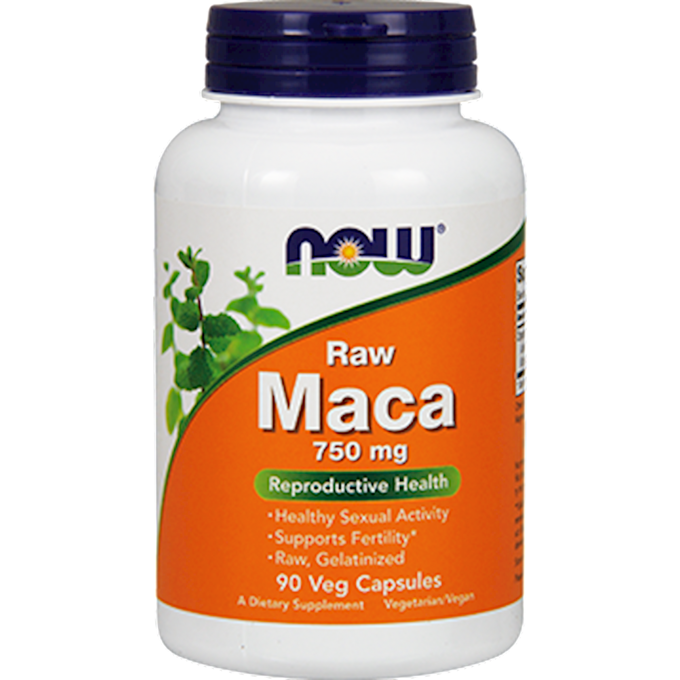 Raw Maca 750 mg 90 vcaps Curated Wellness