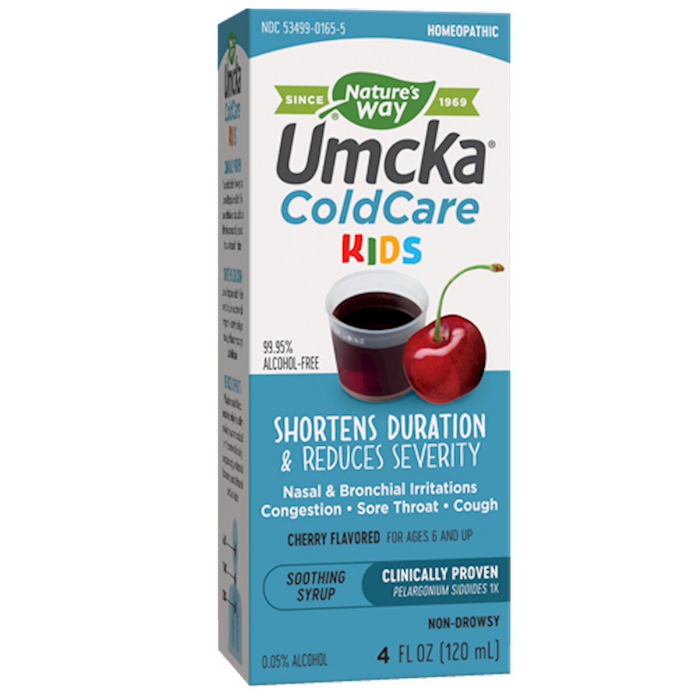 Umcka ColdCare Kids Syrup Cherry 4 fl oz Curated Wellness