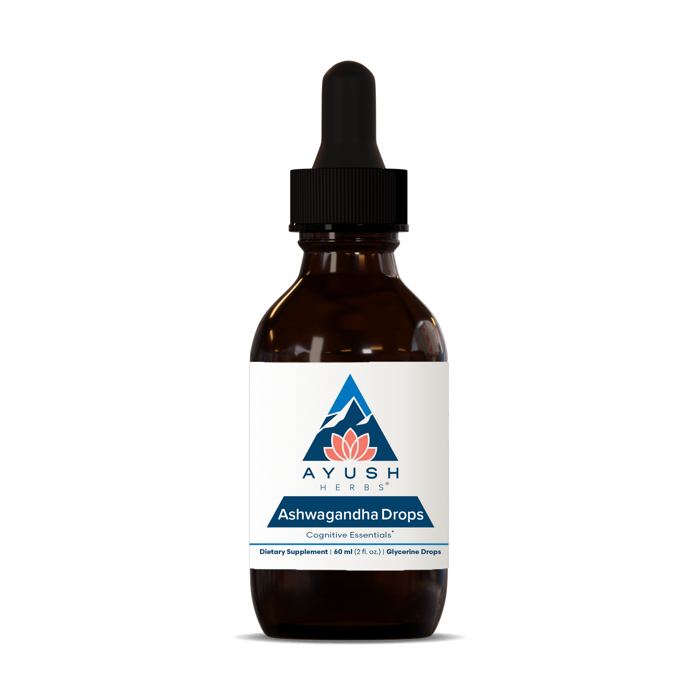 Ashwagandha Drops 2oz Curated Wellness