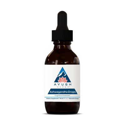 Ashwagandha Drops 2oz Curated Wellness