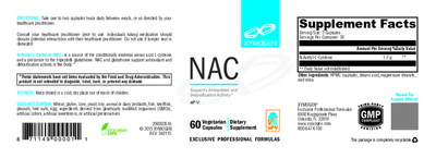 NAC 60 Capsules Curated Wellness