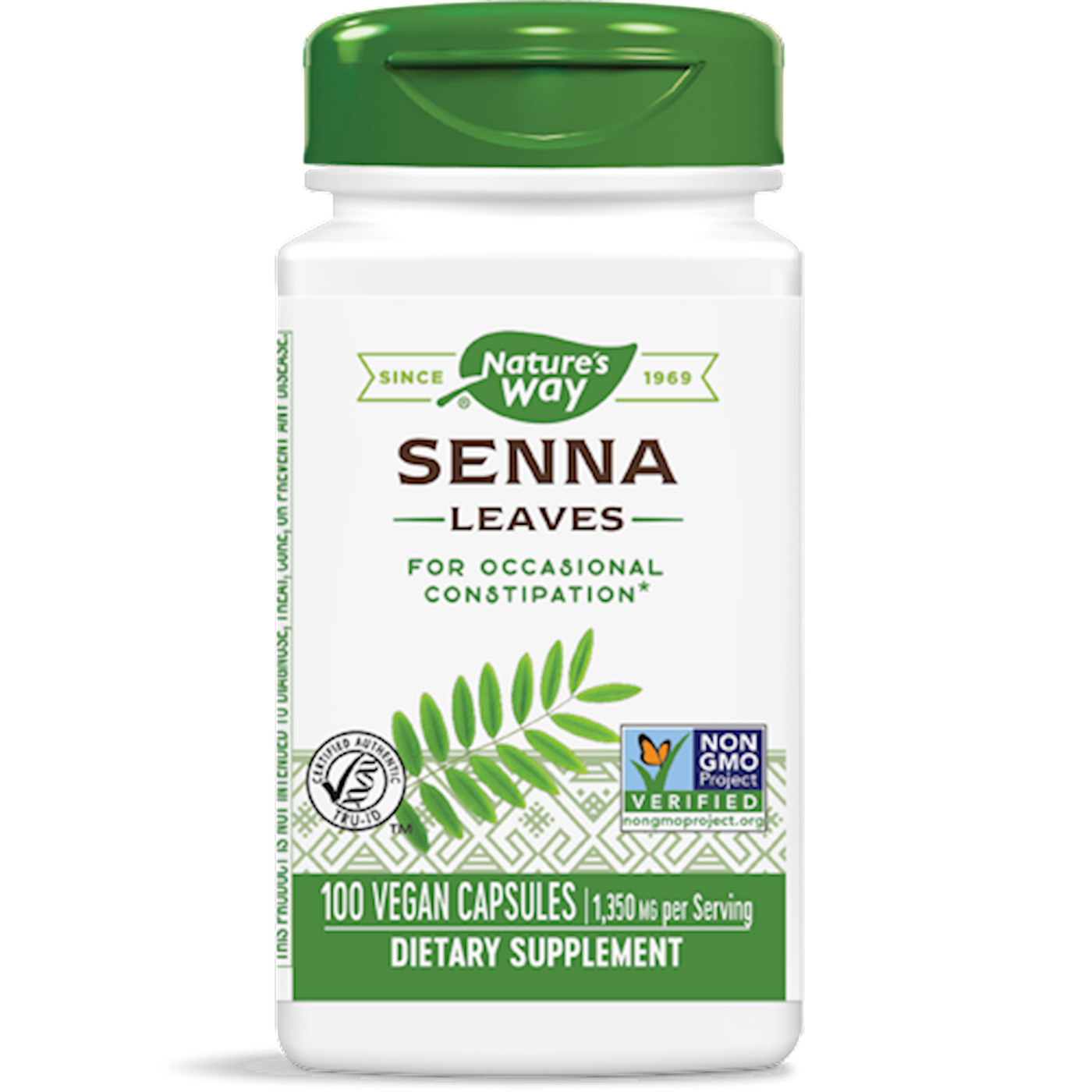 Senna Leaf 100 vcaps Curated Wellness
