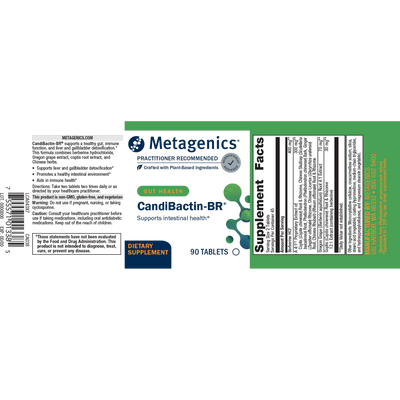 CandiBactin - BR 90 tabs Curated Wellness