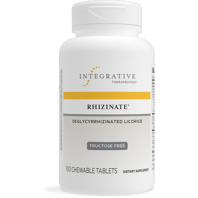 Rhizinate DGL FructoseFree 100 chewtabs Curated Wellness