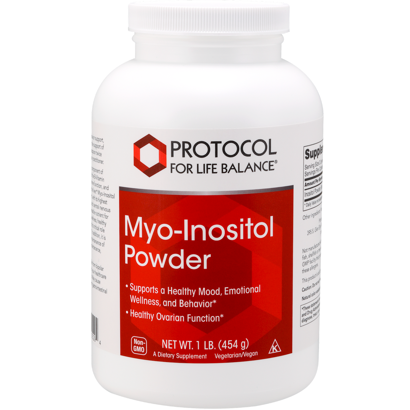 Myo-Inositol 1lb Curated Wellness