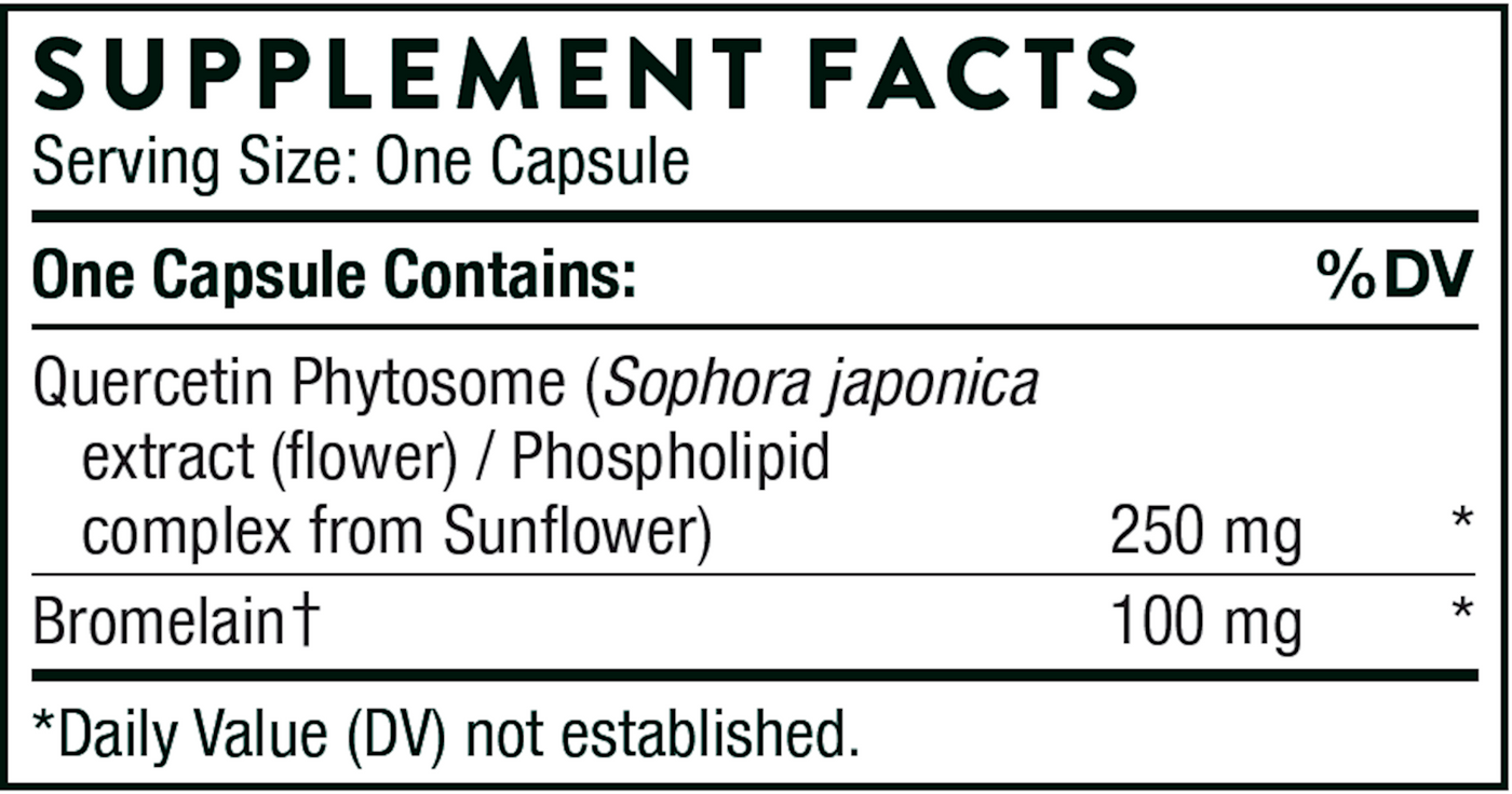 Quercetin Complex 60 caps Curated Wellness