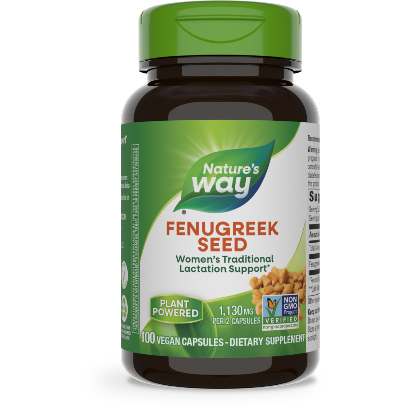 Fenugreek Seed 610 mg  Curated Wellness