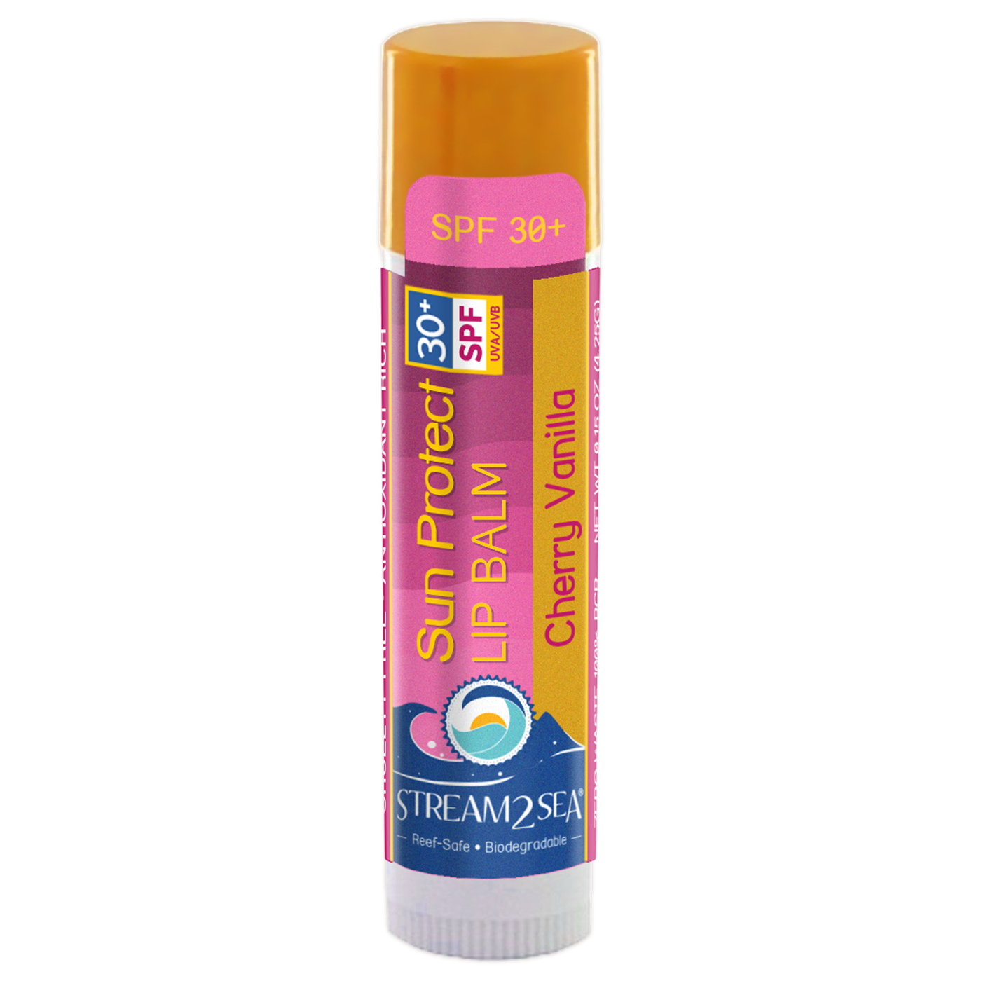 SPF 30+ Lip Balm - Cherry Van  Curated Wellness