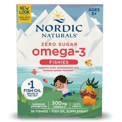 Nordic® Omega-3 Fishies 36 Gummies Curated Wellness