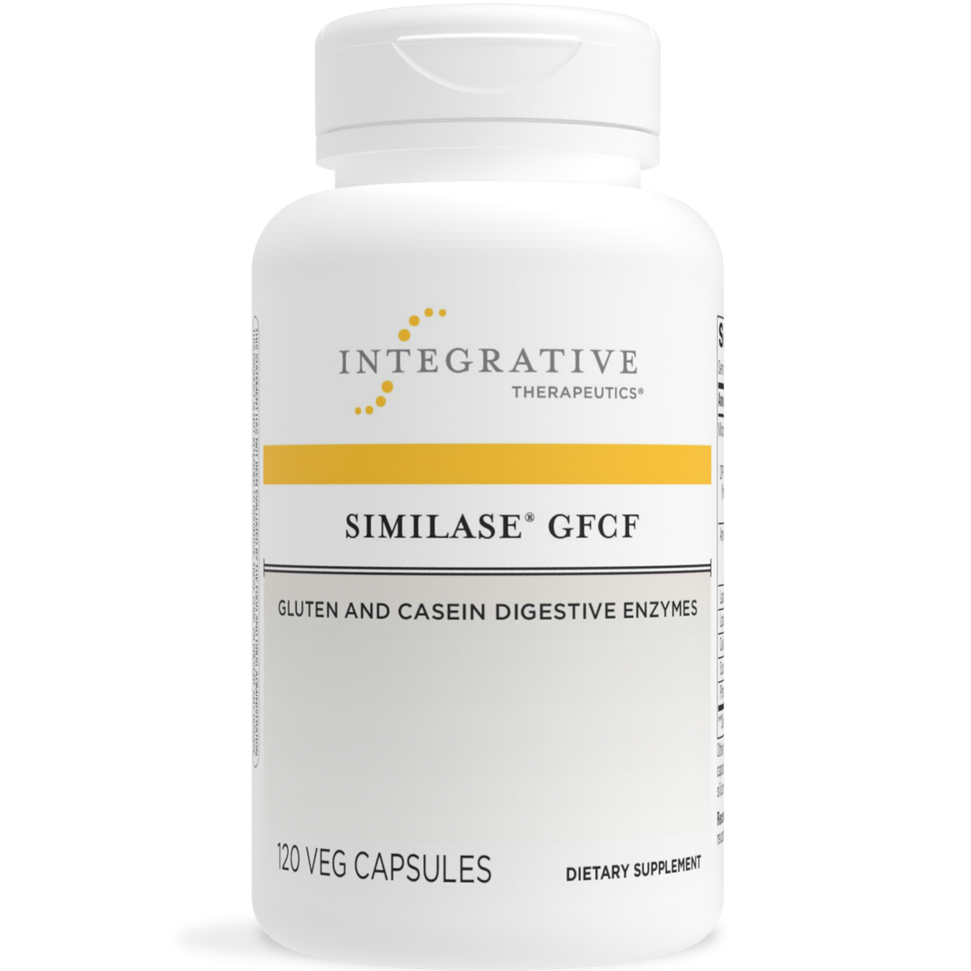 Similase GFCF 120 vcaps Curated Wellness