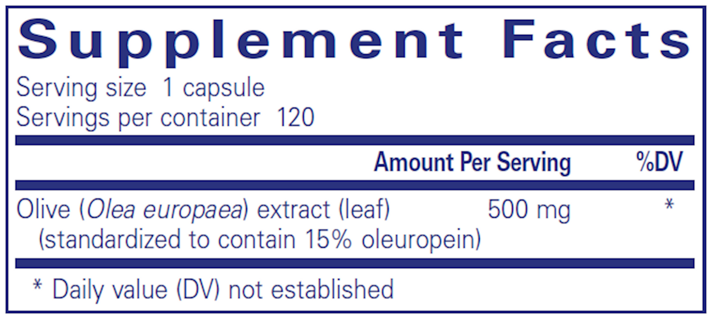 Olive Leaf extract  Curated Wellness