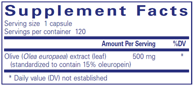 Olive Leaf extract  Curated Wellness