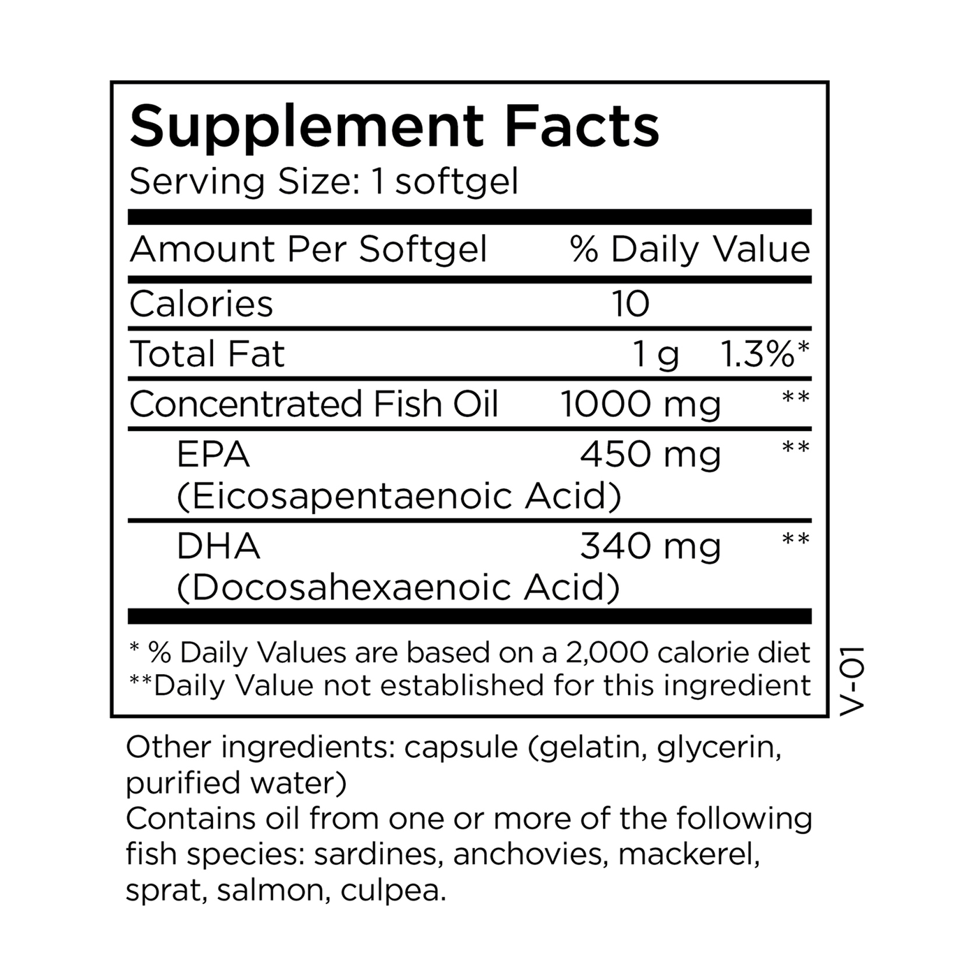 Omega-3 90 softgel Curated Wellness