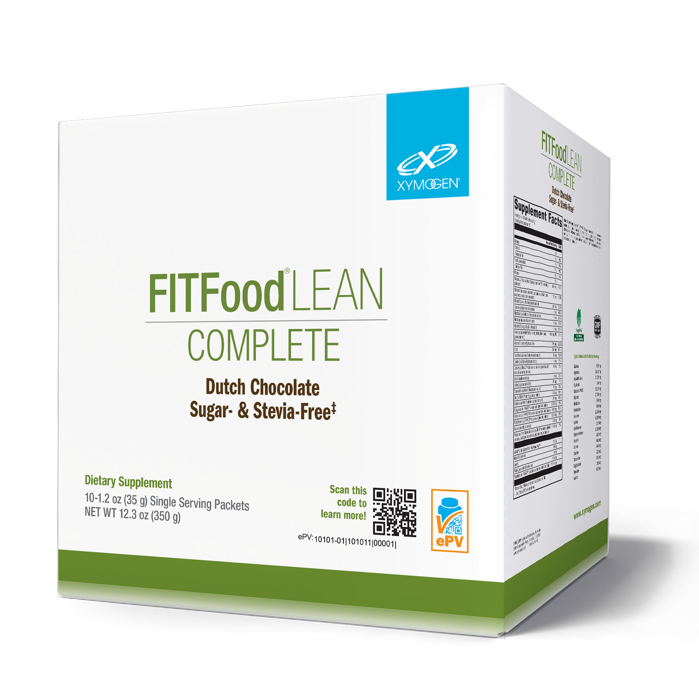 FIT Food Lean Comp Dutch Choc 10pk Curated Wellness