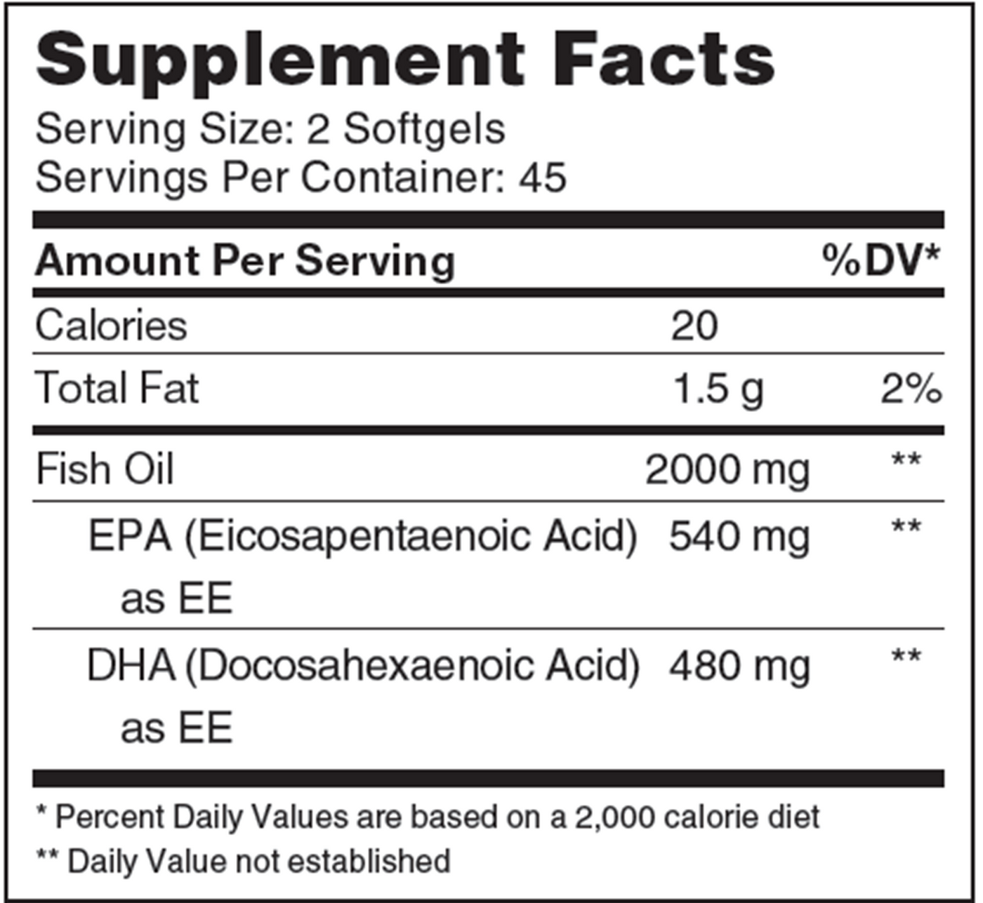 Omega 3 Platinum  Curated Wellness