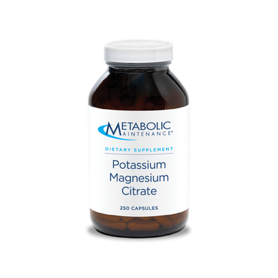 Potassium/Magnesium Citrate 250 caps Curated Wellness