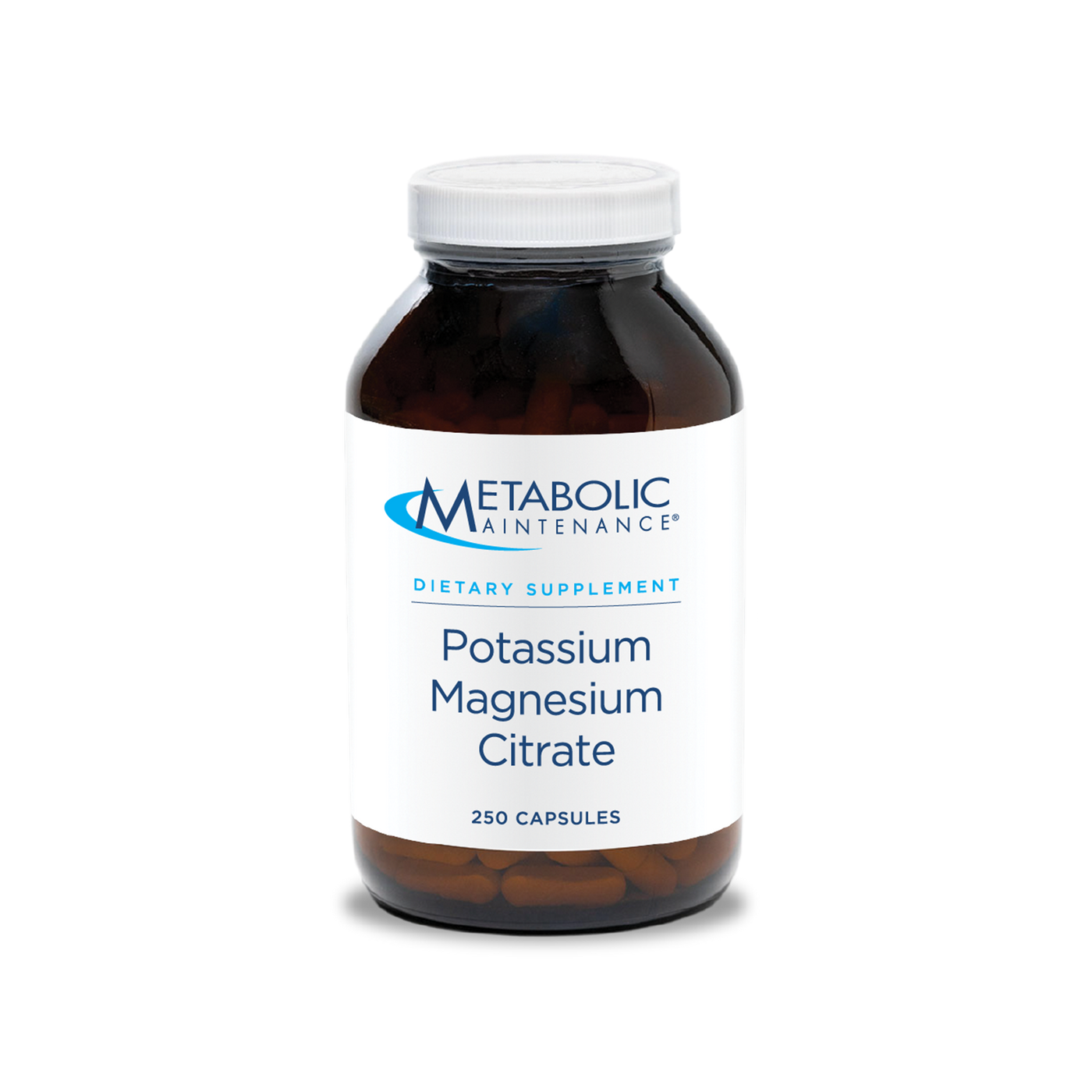 Potassium/Magnesium Citrate 250 caps Curated Wellness