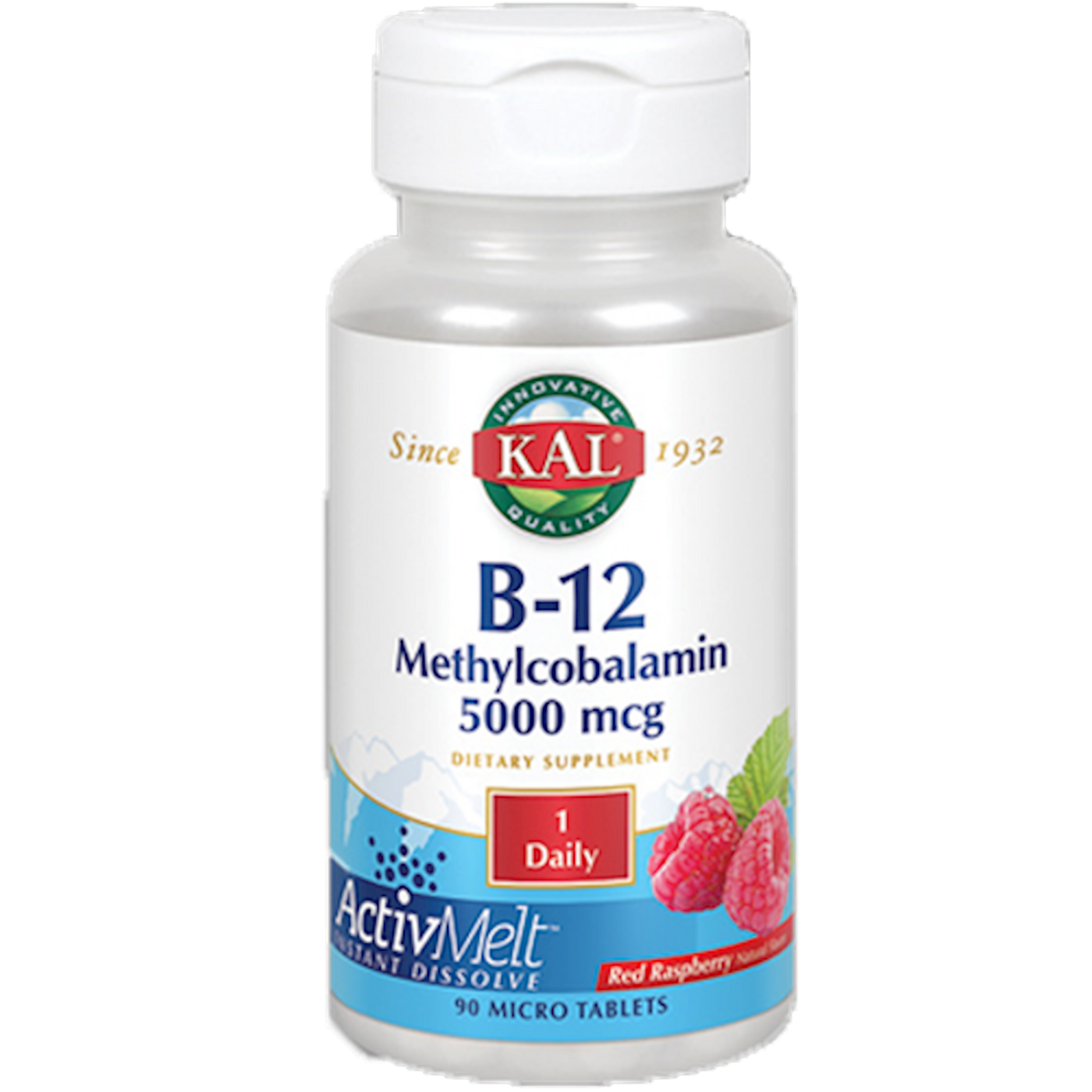 B12 Methyl 5,000 mcg Rasp  Curated Wellness
