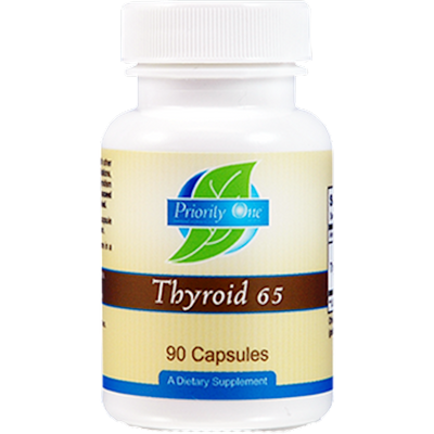 Thyroid 65 mg  Curated Wellness