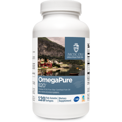 OmegaPure 820 120 Softgels Curated Wellness