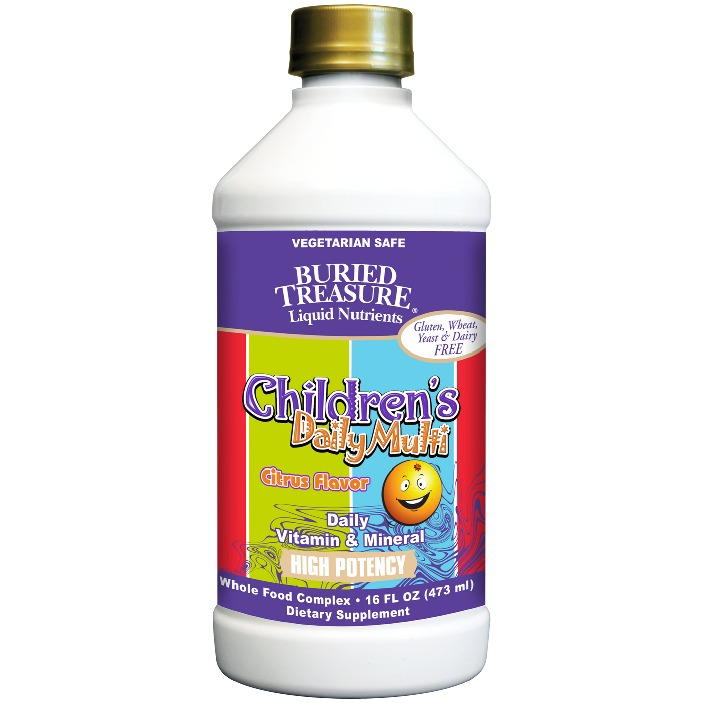 Children's Daily Multi 16 fl oz Curated Wellness