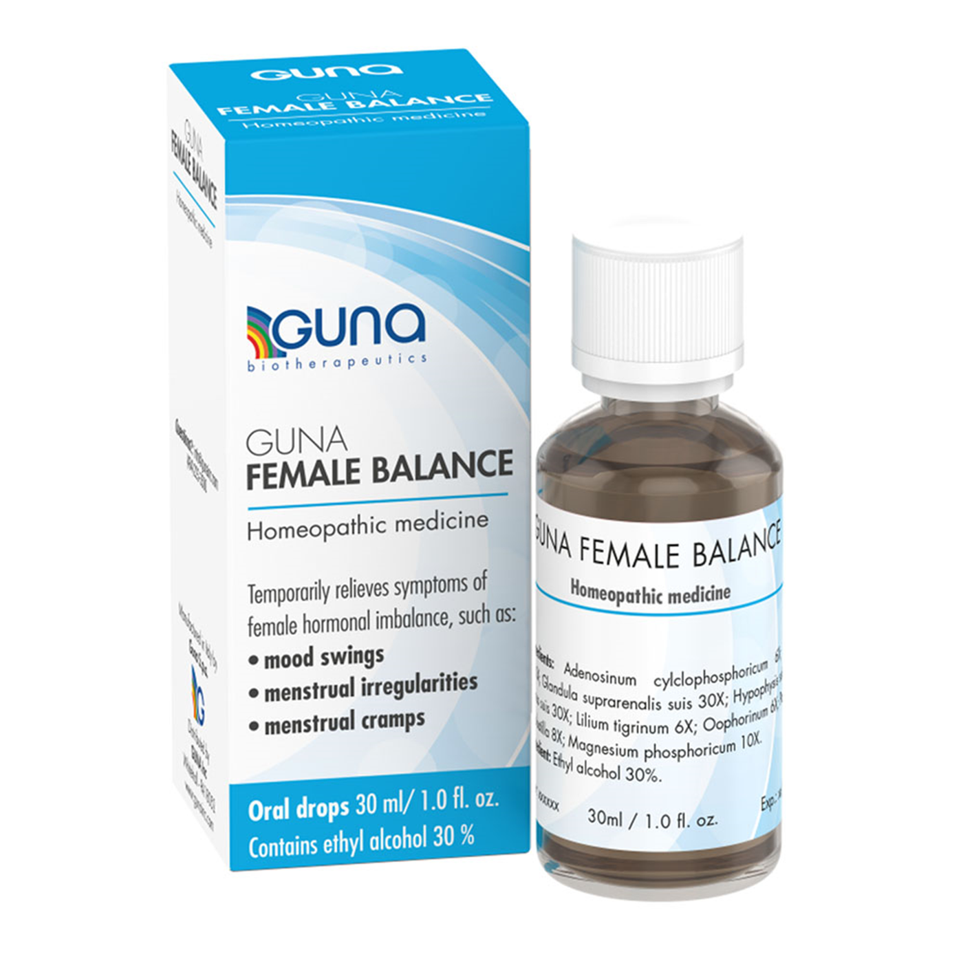 GUNA Female Balance oral drops 1 fl oz Curated Wellness