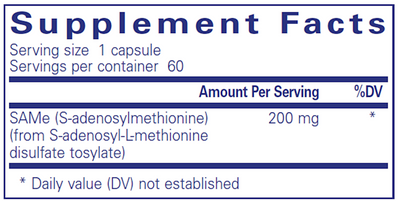 SAMe (S-Adenosylmethionine)  Curated Wellness