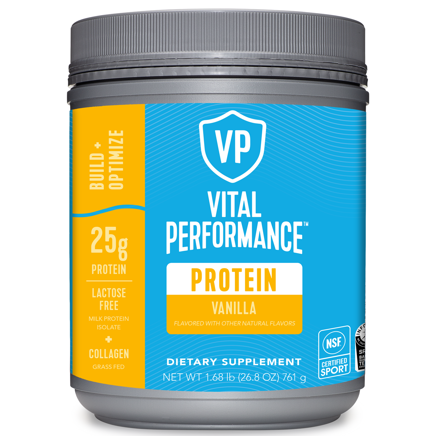 Vital Perf. Protein Vanilla  Curated Wellness