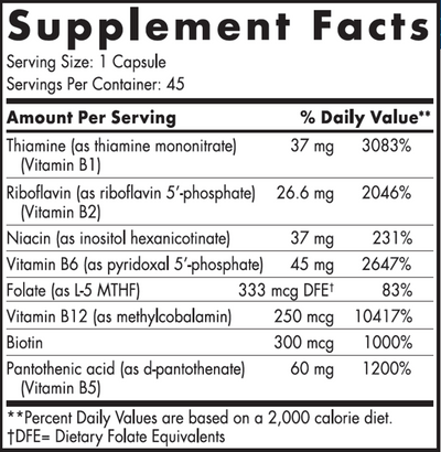 Vitamin B Complex  Curated Wellness