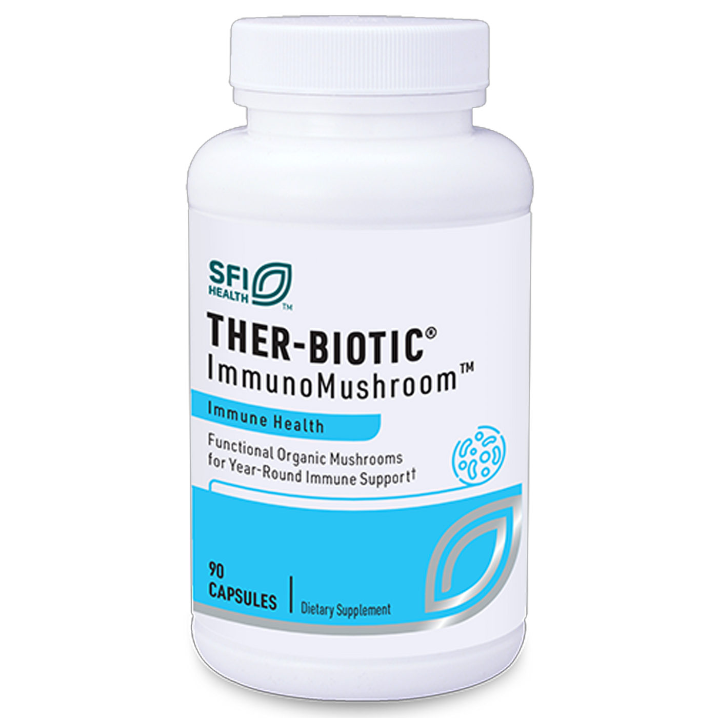 Ther-Biotic ImmunoMushroom 90 caps Curated Wellness