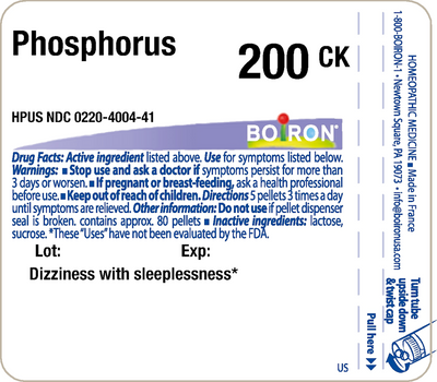 Phosphorus 200CK 80 plts Curated Wellness