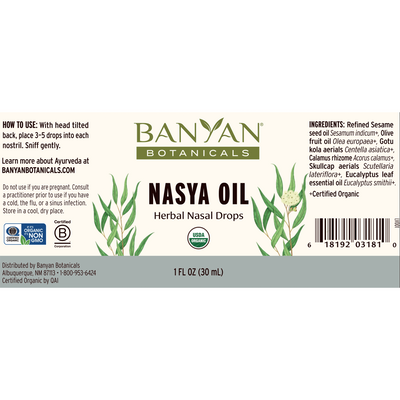 Nasya Oil  Curated Wellness