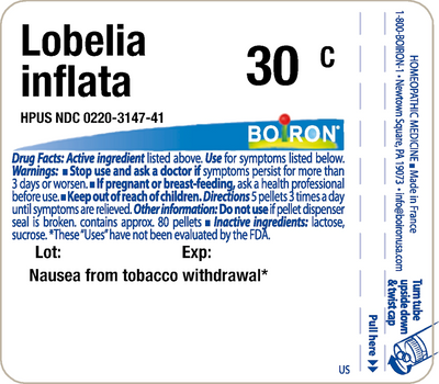 Lobelia Inflata 30C 80 plts Curated Wellness